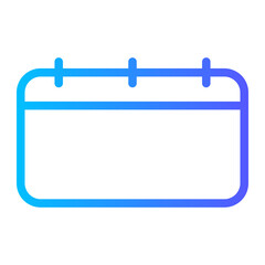 calendar gradient icon