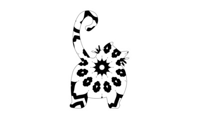 CAT COLORING BOOK FOR ADULT CAT LOVER