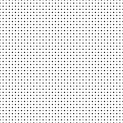 Vector illustration. Geometric seamless pattern. Monochrome small dots in rows, crosses in rows. Spotted black and white background. Simple black and white abstract pattern.
