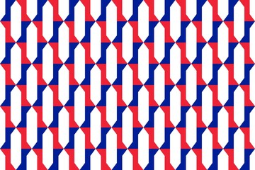 Simple geometric pattern in the colors of the national flag of France