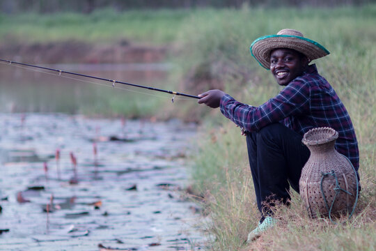 2,105 Black Man Fishing Stock Photos, High-Res Pictures, and
