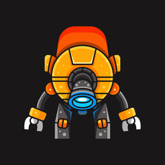 ILLUSTRATION OF SPACE ROBOT