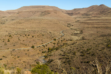 Mountain Zebra National Park, South Africa: general view of the scenery giving an idea of the topography and veld type