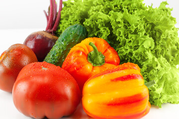 fresh vegetables close-up
