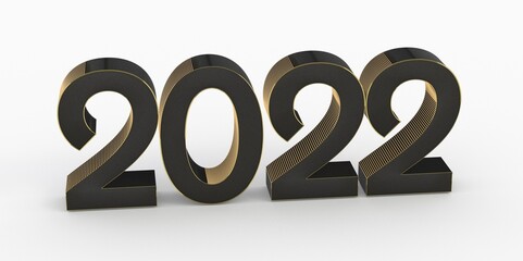happy new year 2022 on the background