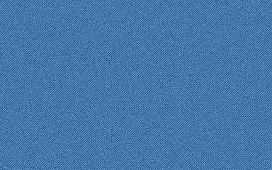 Blue jeans texture background. Realistic denim fabric pattern.