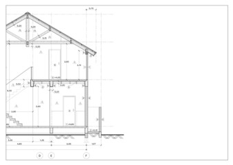 Write a blueprint architecture for building.