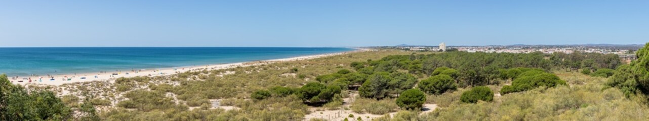 Fototapeta na wymiar Praia Verde, Castro Marim, Algarve, Portugal
