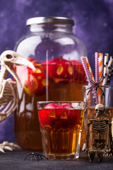 Halloween drink autumn apple cider