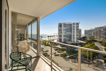 Coronado Beach and downtown San Diego views from Coronado Shores condos