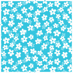 Print for kerchief, bandana, scarf, handkerchief, shawl, neck scarf. Squared pattern with ornament for fabric, textile, silk products. Paisley vector with flowers in nordic style.Floral folk tracery