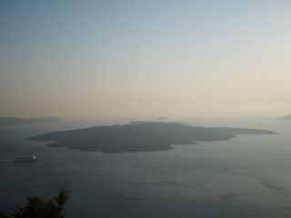 fog over the sea