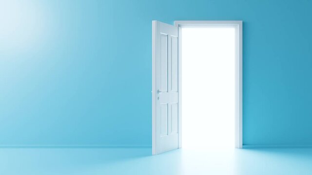 T&uuml;r &ouml;ffnet sich- Thema Wahl, Freiheit oder Pr&auml;sentation