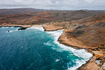 The Natural Bridge in Arikok National Park, Aruba, Oranjestad