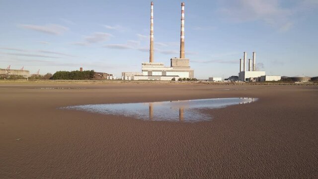 Poolbeg Beach - Dublin Ireland