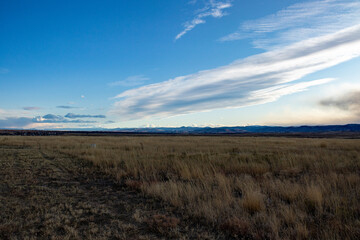 Colorado Prarie Blue Sky No Mountains