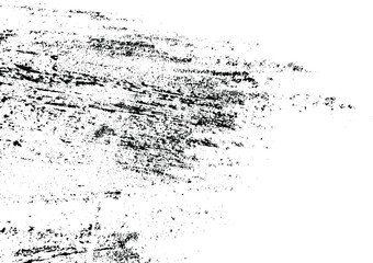 Vector brush sroke texture. Distressed uneven grunge background. Abstract distressed vector illustration. Overlay over any design to create interesting effect and depth. Black isolated on white. EPS10