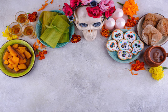 Traditional Day Of The Dead Food