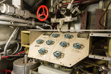 interior of a decommissioned Russian submarine