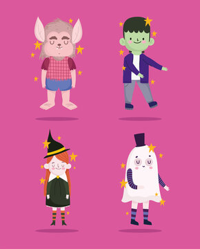 halloween costumes set