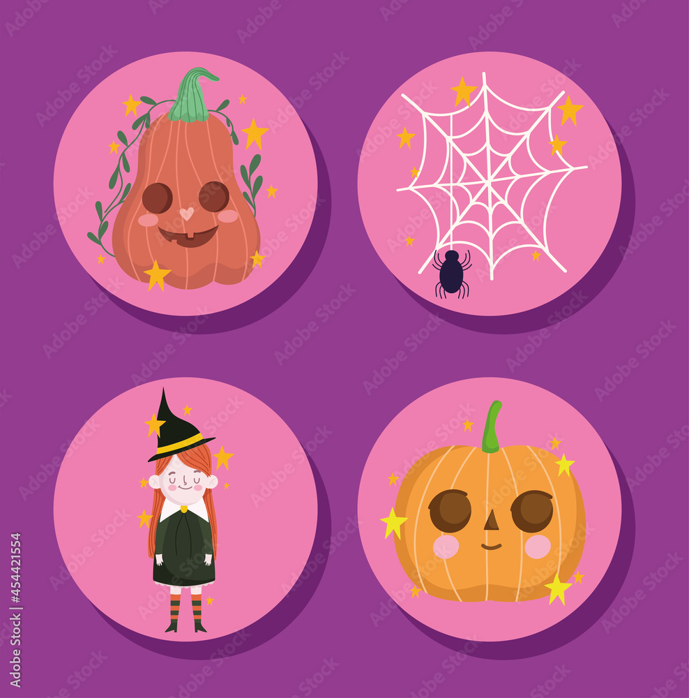 Canvas Prints set of halloween