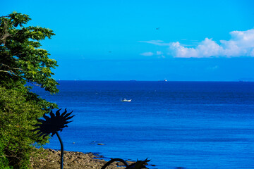 長崎鼻から周防灘