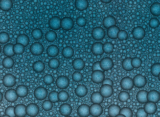 background image with 3d color spheres, illustration design