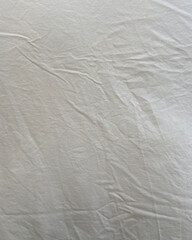 wrinkled white linen sheet texture