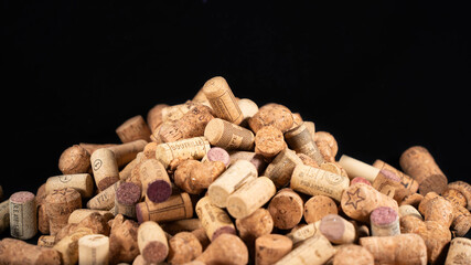 pile of corks	