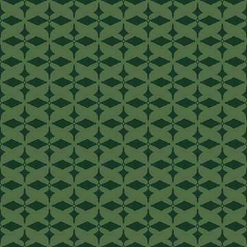 Abstract vintage vector pattern. Organic illustration of a green mesh with shapes. Simple background. In design, it is used for wallpapers, covers, packaging, business cards, textiles, clothing, wrap