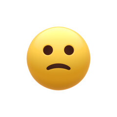 Fototapeta premium Sad Smiley Face