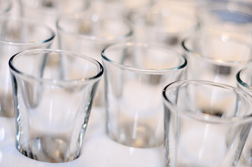 Empty Shot Glasses