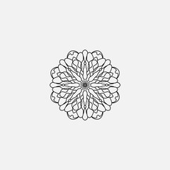 vector mandalas for tattoos and backgrounds and suitable for beauty logos