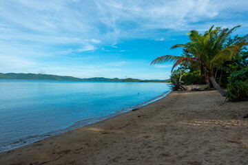 フィリピン、パラワン州のブスアンガ島コロン島周辺の観光名所を旅行する風景 Scenes from a trip around Coron Island, Busuanga, Palawan, Philippines.