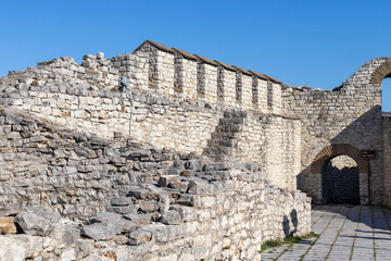 Fototapeta premium Medieval fortress in town of Lovech, Bulgaria