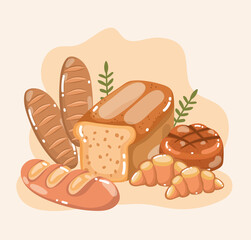 fresh and tasty breads