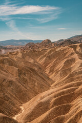 Fototapeta na wymiar Desert landscape of Death Valley National Park