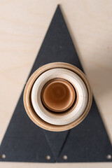 triangles and circles