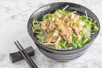 ササミの葱タレ丼