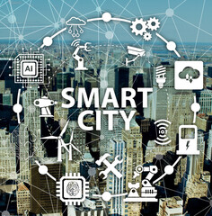 Concept of smart city and internet of things