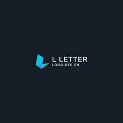 L LETTER LOGO DESIGN VECTOR