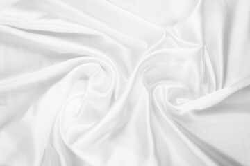 Naklejka na ściany i meble white background, closeup texture of cloth