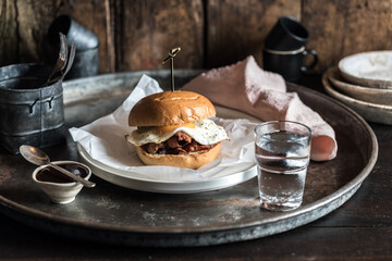 Gourmet Cafe Bacon & Egg Roll