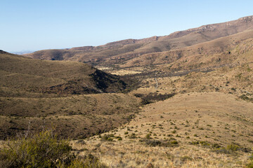 Mountain Zebra National Park, South Africa: general view of the scenery giving an idea of the topography and veld type