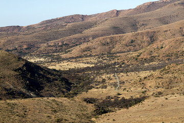 Mountain Zebra National Park, South Africa: general view of the scenery giving an idea of the topography and veld type
