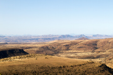 Mountain Zebra National Park, South Africa: general view of the scenery giving an idea of the topography and veld type