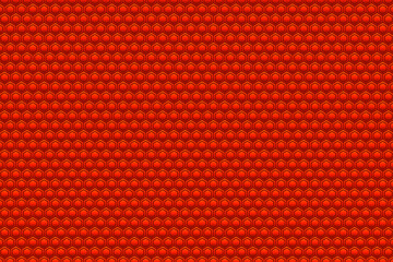 Abstract color illustration with hexagonal elements.