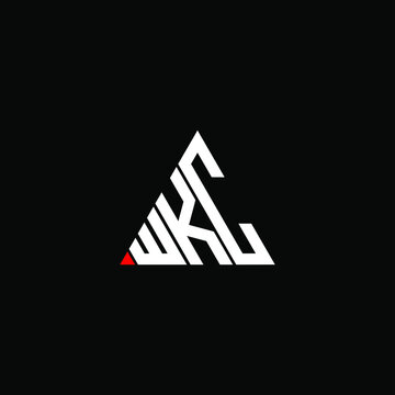 WKC letter logo creative design. WKC unique design
