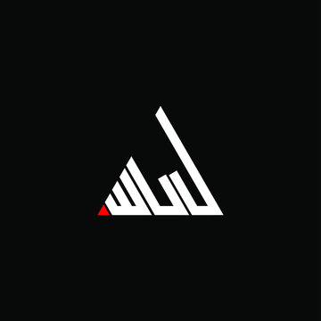 WLJ letter logo creative design. WLJ unique design
