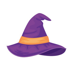 Fototapeta premium halloween witch hat